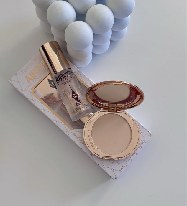 Набір пудра / фіксатор Charlotte Tilbury Airbrush Flawless