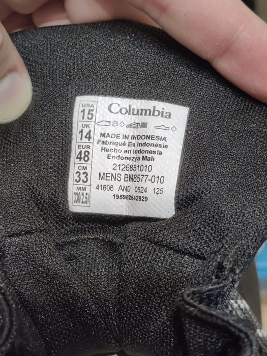 Черевики Columbia Newton Wander eu48