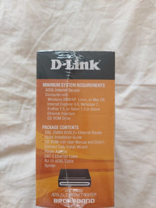 Новий D-Link DSL-2500U ADSL2+ Ethernet в упаковці