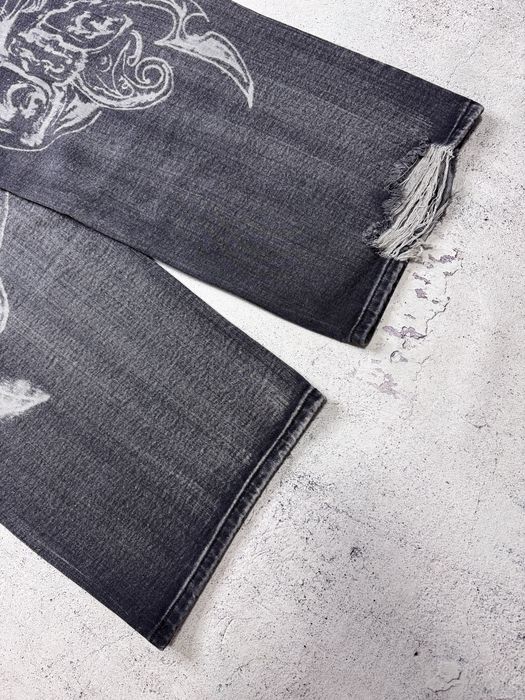 Jaded London Gothic Print XL Colossus Jeans: 3 199 грн. - Широкие