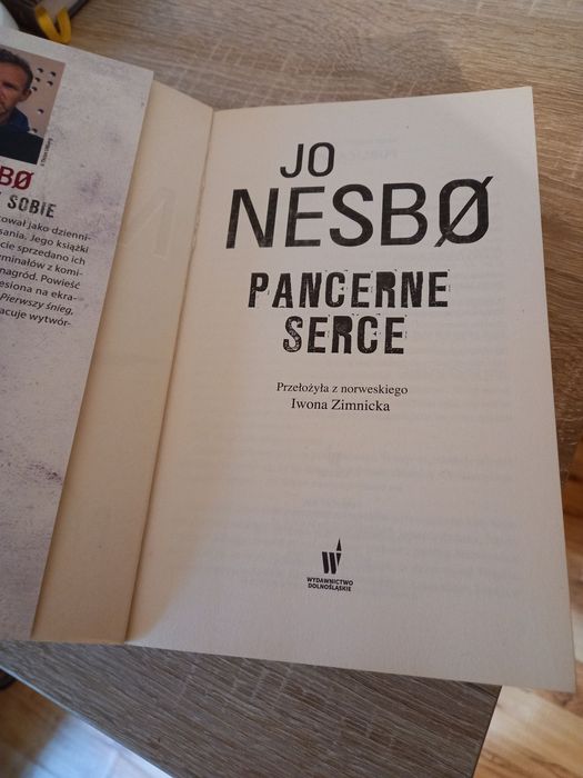 "Pancerne serce"  JO NESBØ