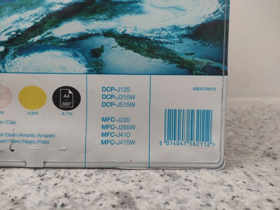 Kit tinteiros cor Brother LC985