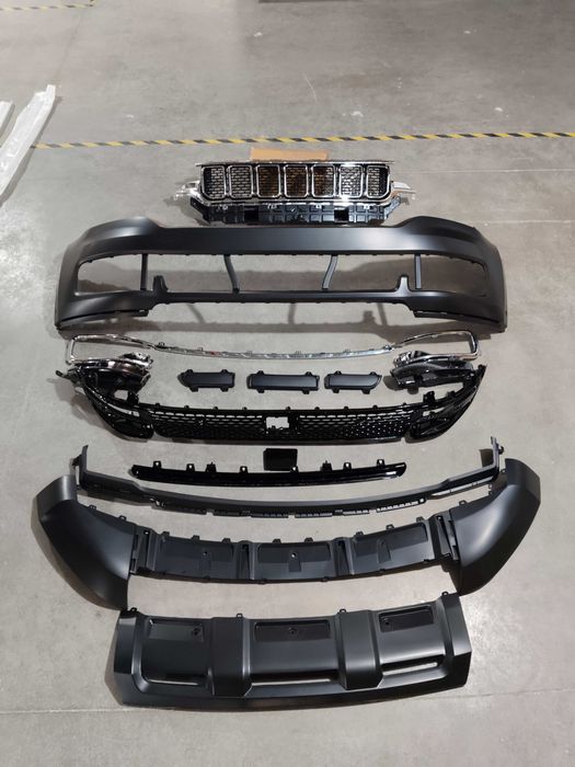 Бампер Jeep Wagoneer Бампер передній Вагонир бампер в зборі Вагонір