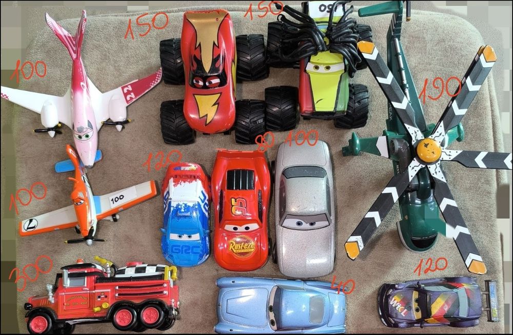 Машинки тачки Томас Вспыш Супер Крылья траки поезд вагон паровоз