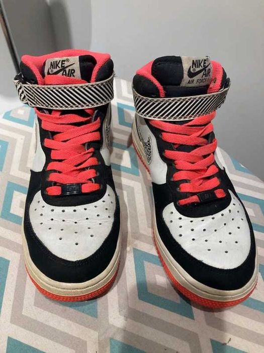 Nike air force 1 mid używane buty w stanie bardzo dobrym rozmiar 38