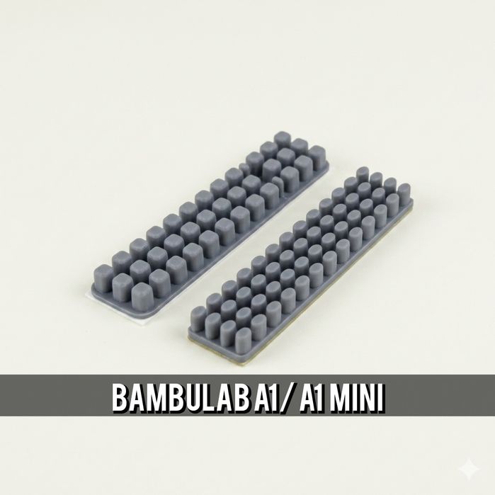 Щетка для очистки сопла Bambu Lab A1 / A1 mini силиконавая щётка  для 3D-принтера Бамбулаб А1 А1 мини