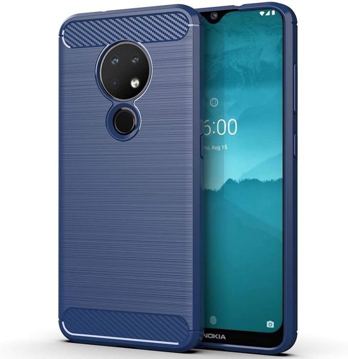 Etui Pancerne Do Nokia 7.2 / Nokia 6.2 Niebieski