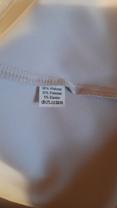 Jasnoszara sukienka r.38