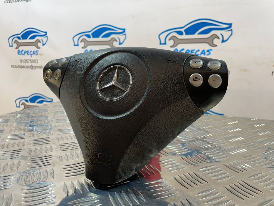 AIRBAG VOLANTE GUIADOR CONDUTOR YP3S393NFQX 09802840 MERCEDES BENZ
