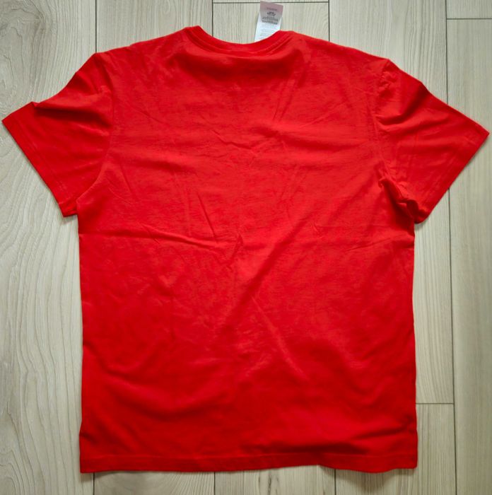 Lacoste Regular Fit Czerwona L T-Shirt Bawełna - Nowa z metka