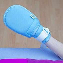 Універсальна захисна рукавичка з фіксуючими стрічками Salvacel