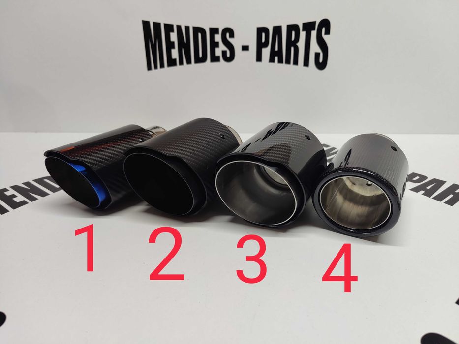 Ponteiras tipo akrapovic
