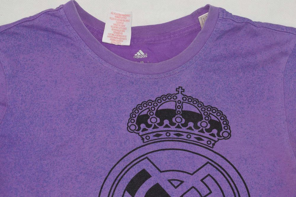 Adidas Real Madryt koszulka T-shirt logo uniseks S