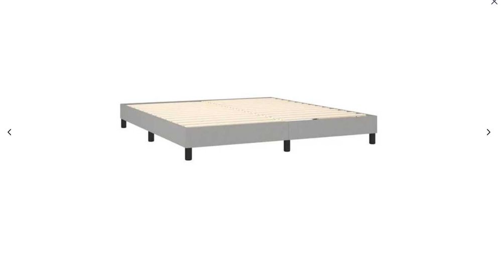Base de cama na cor cinca claro, medindo  1,60X2,00