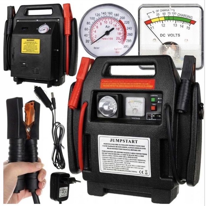 Пусковий бустер, зарядний пристрій