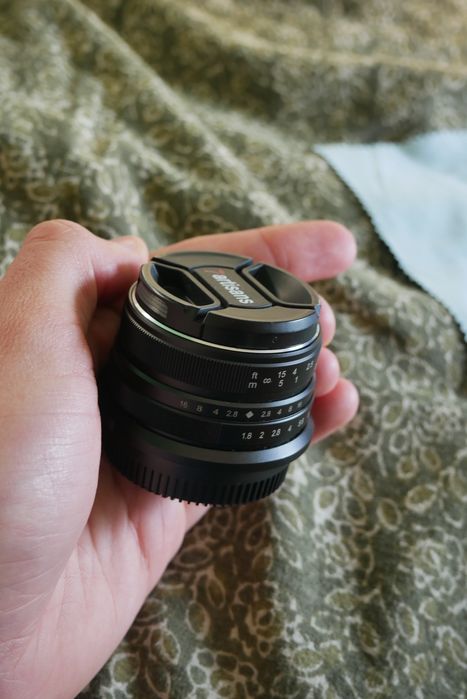 Obiektyw 7artisans 25mm f1.8 bagnet micro four thirds M43 micro 4/3
