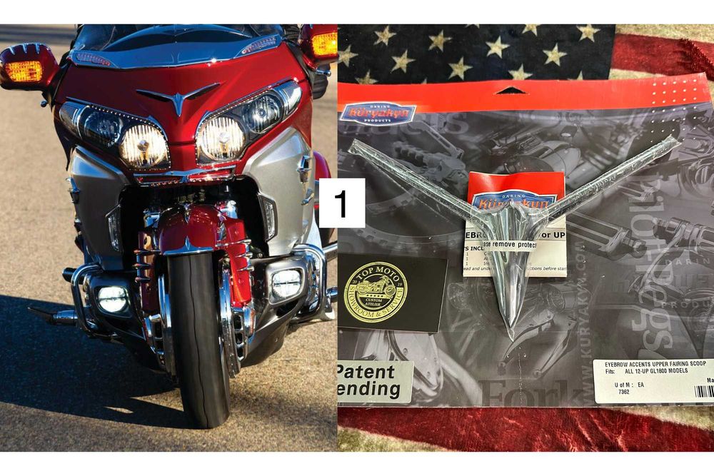 Розпродаж тюнінгу Kuryakyn для Honda Goldwing