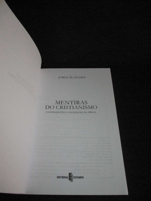 Livro Mentiras do Cristianismo Contradições e Falsidades da Bíblia