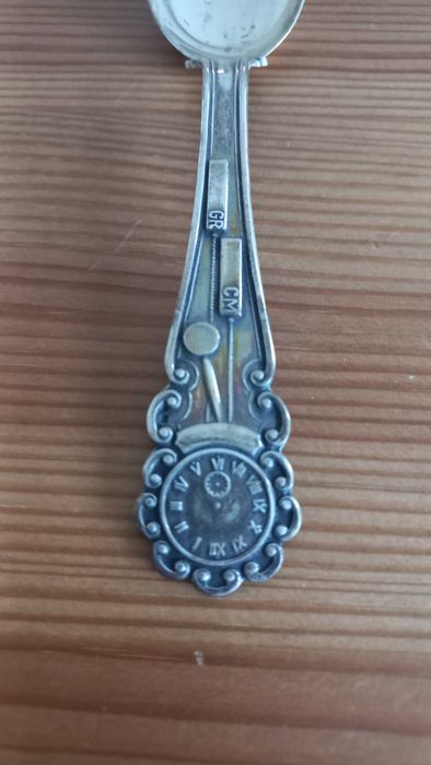 Colher em prata, antiga