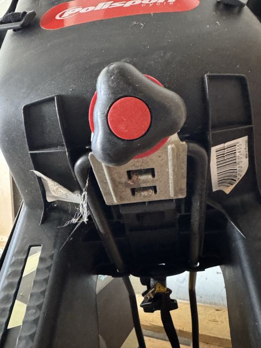 Cadeira Bicicleta Fixação Quadro Traseira BILBY Polisport