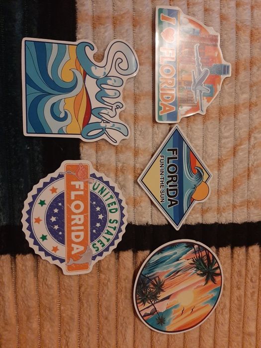 Nowe magnesy na lodówkę komplet zestaw