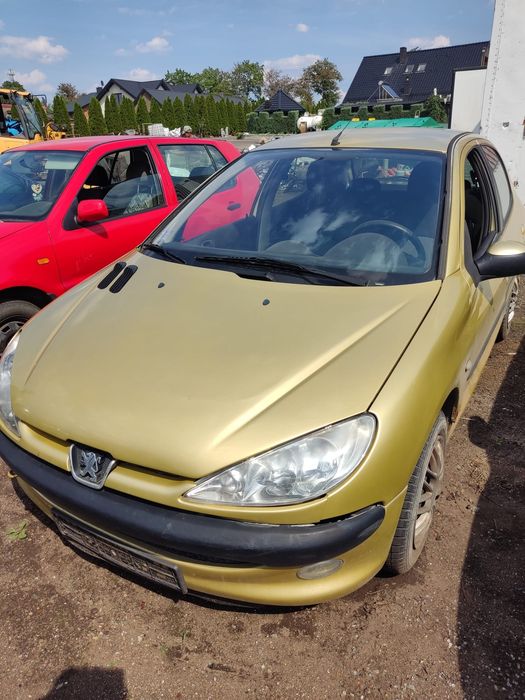 Karoseria Peugeot 206 Złoty Żółty Maska Zderzak Błotnik Drzwi Klapa Wysyłka