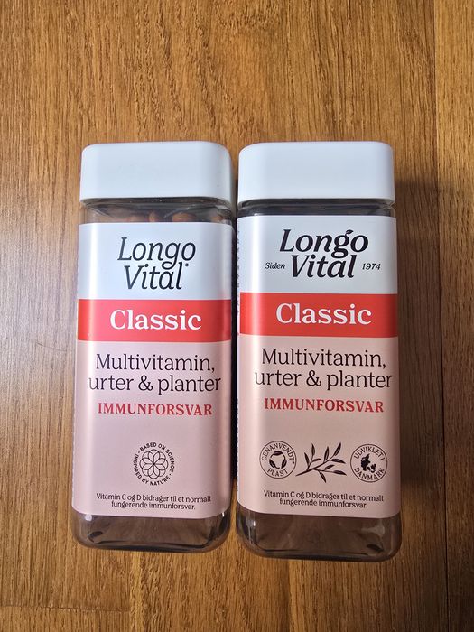 longo vital classic 180 tabletek 2 opakowania
