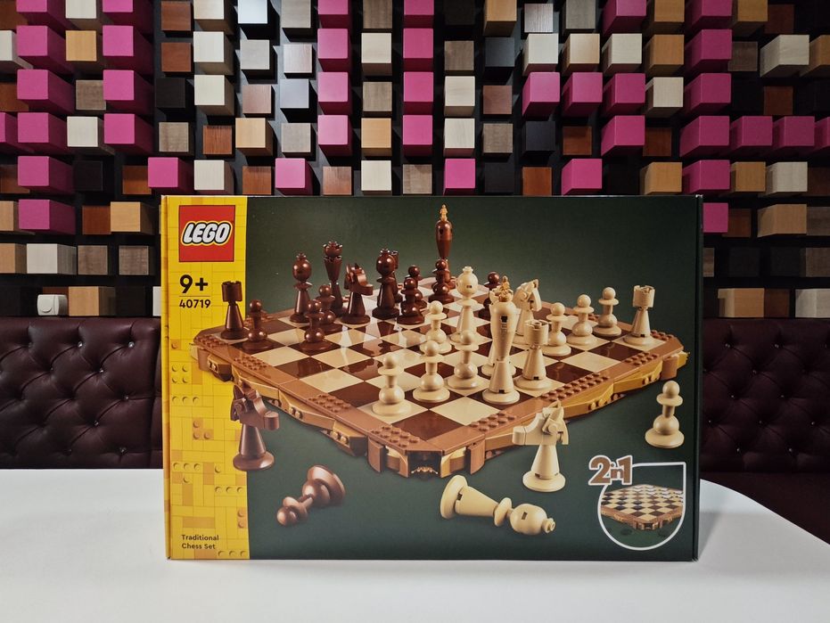 LEGO 40719 Традиційний шаховий набір (Шахи та Шашки)