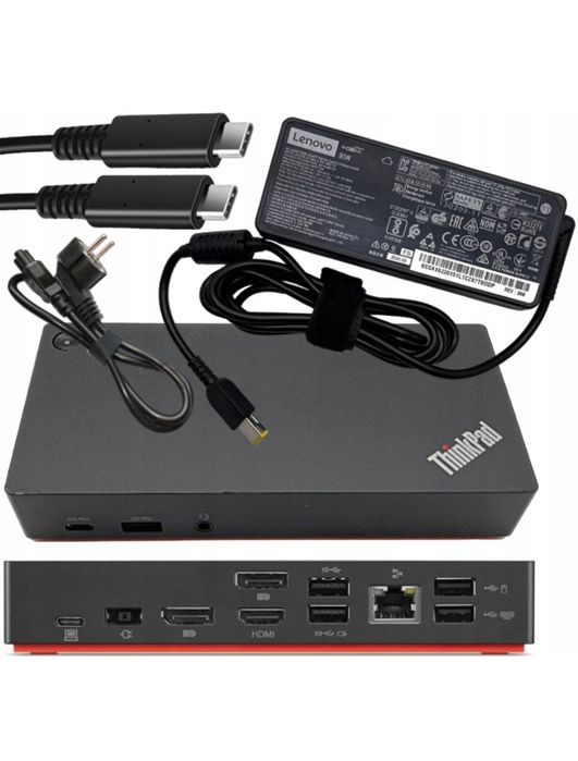 Stacja dokująca Uniwersal USB-C Lenovo 40AY9EU