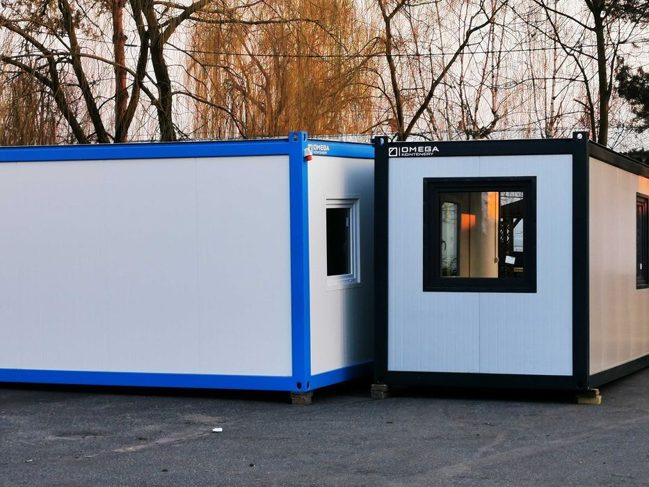 Kontener biurowy socjalny sanitarny budowlany prodecent