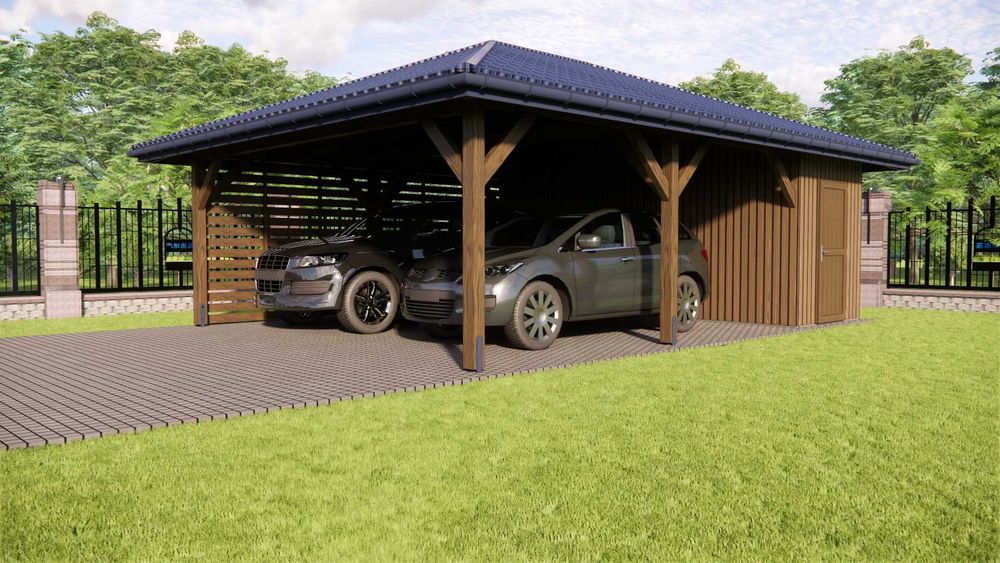 Wiata samochodowa, Carport