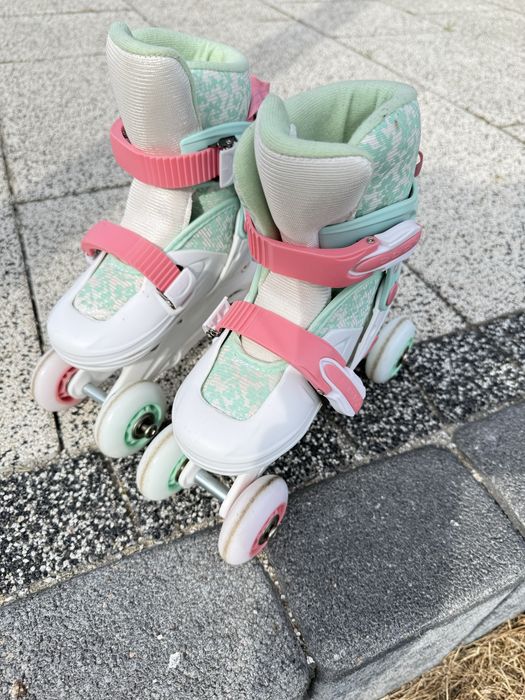 Rolki-Wrotki 3w1 Croxer Inez 26-29 / Fibre Mint S