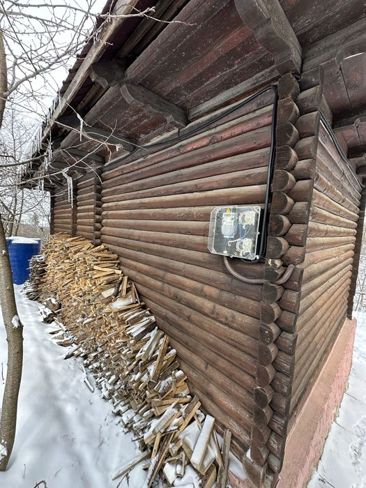 Продається 2-кім дачний будинок зі зрубу зі ставком, Заставнянська
