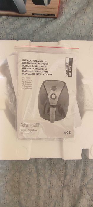 Fritadeira Ar Quente Cuisinier Deluxe Como Nova