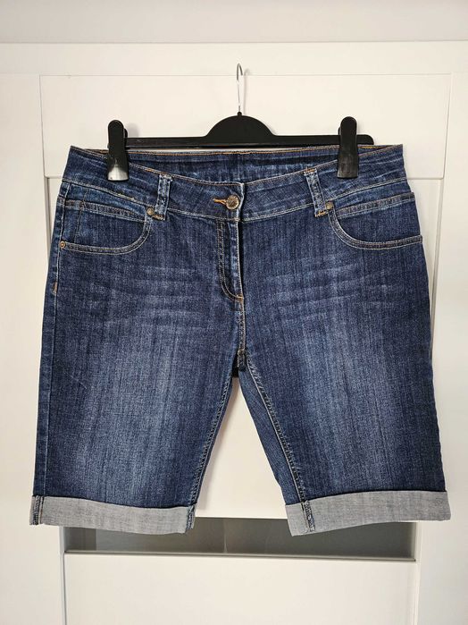 Krótkie Spodenki Jeansowe Damskie r.42