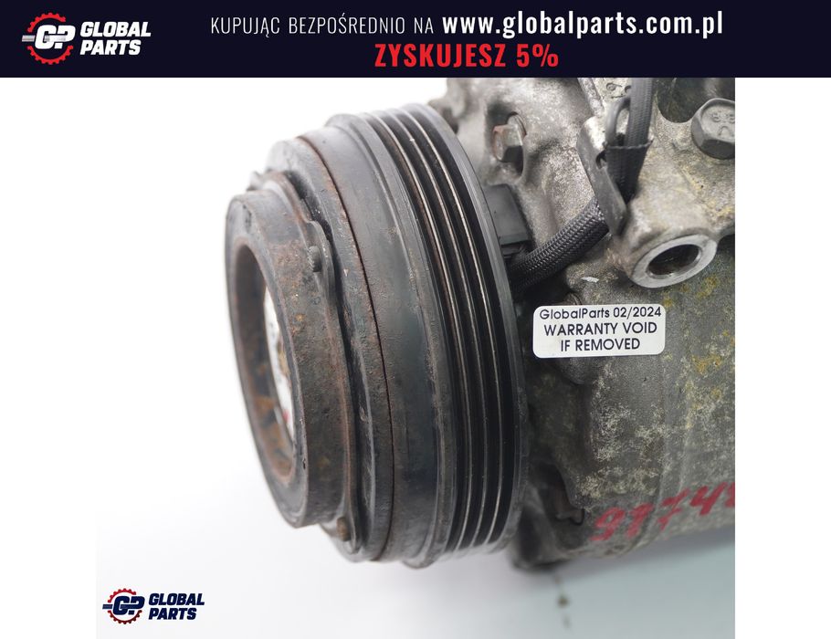 BMW E60 E61 E64 LCI N62N Sprężarka Klimatyzacji Kompresor A/C