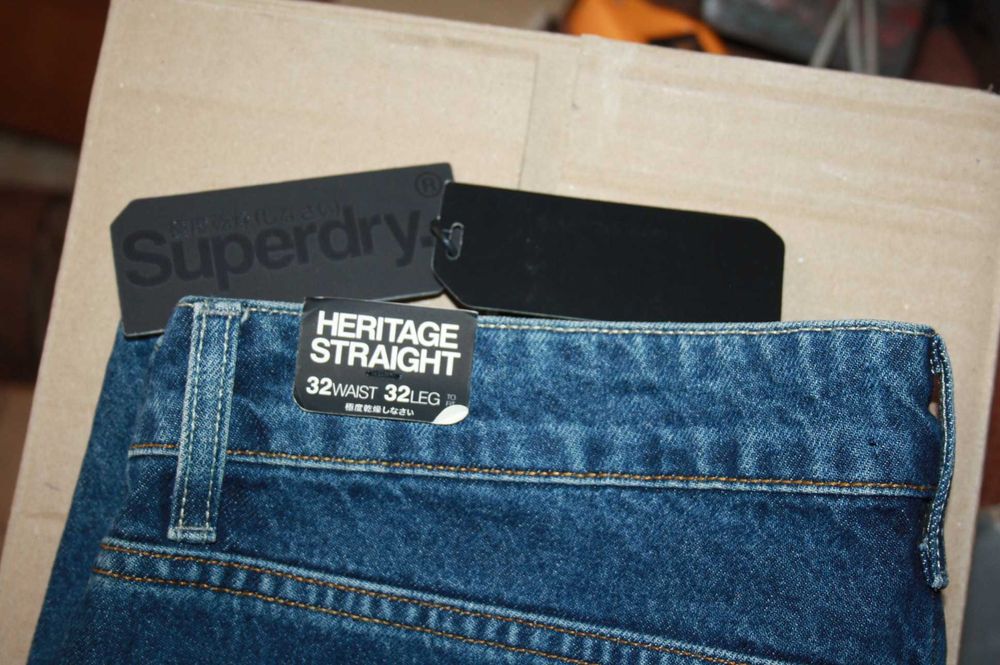 Spodnie nowe SuperDRY W 32 -L 32