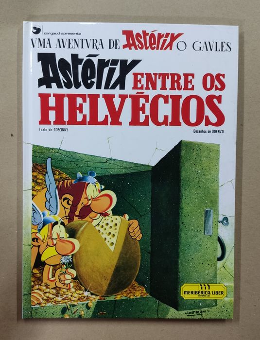 Livros de bd do Astérix edição Meribérica