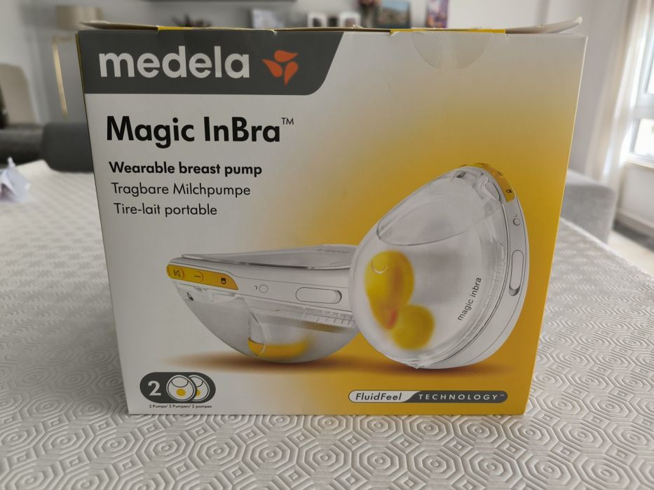 Bomba de Leite Elétrica Medela Hands-Free (Como Nova)