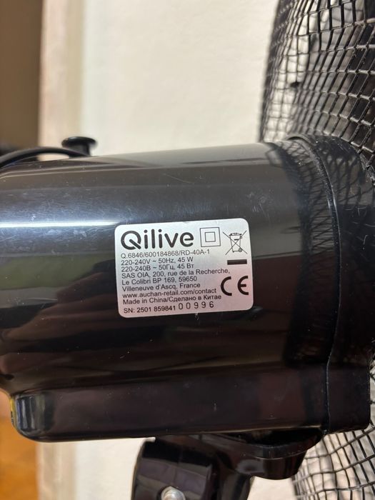 Ventoinha Qilive