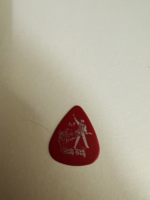 Palhetas Scorpions e Cheap Tricks