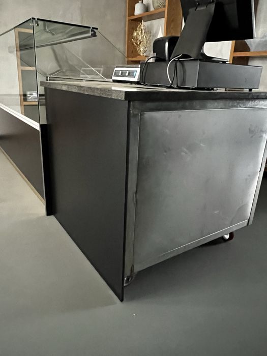 Balcao em inox com Pedra