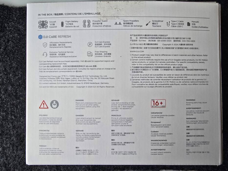 Drone Dji neo com pouco uso