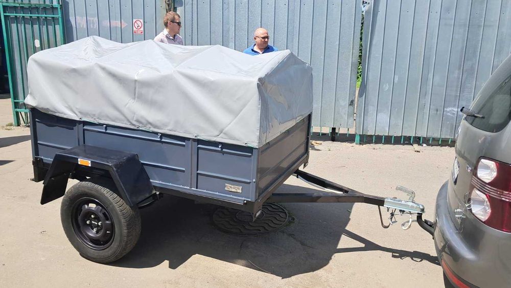 Прицеп ПРИЧІП  ПА 2000*1300*450 на ресорах Алко від заводу.