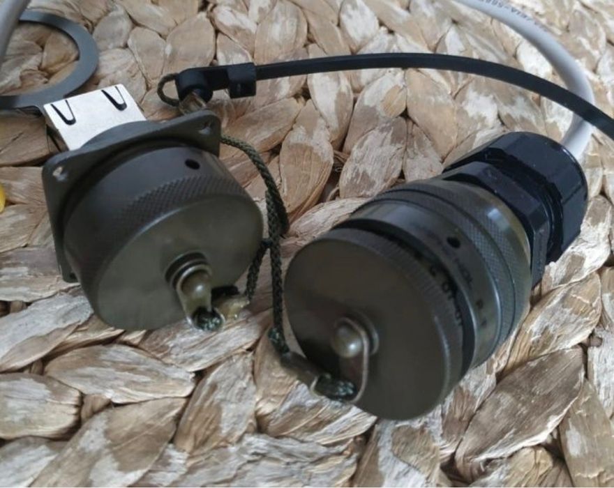 Wojskowe złącze RJ45 Militarne gniazdo wtyk Amphenol Socapex RJF