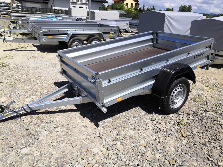 Przyczepa Przyczepka ZASŁAW 205SU 205x122x35 - UCHYLNA