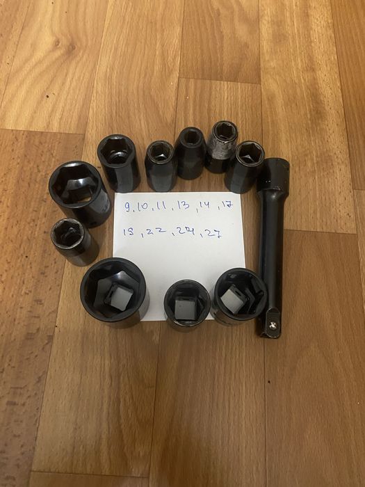 Набор головок для ключа- трещетки