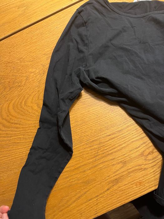 Czarna sukienka ciążowa plus dwie bluzki H&M