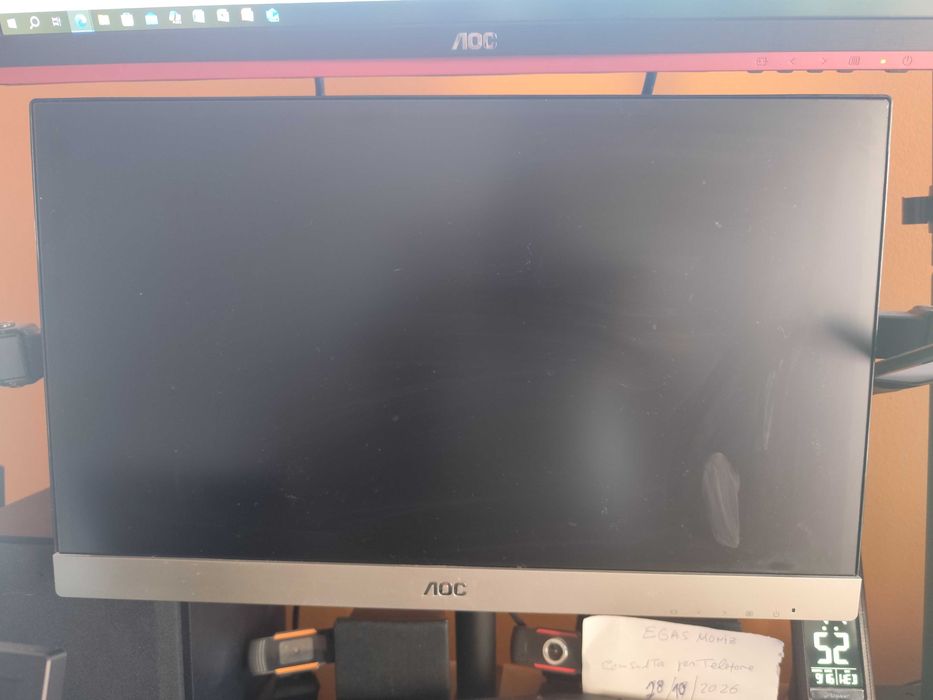 Monitor AOC 22 polegadas Impecável não tem a base