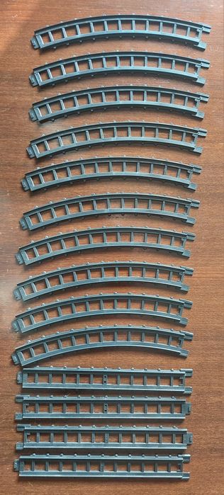 Linhas de comboio (curvas e rectas)